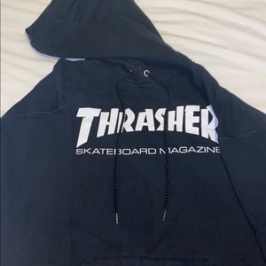 Thrasher black hoodie